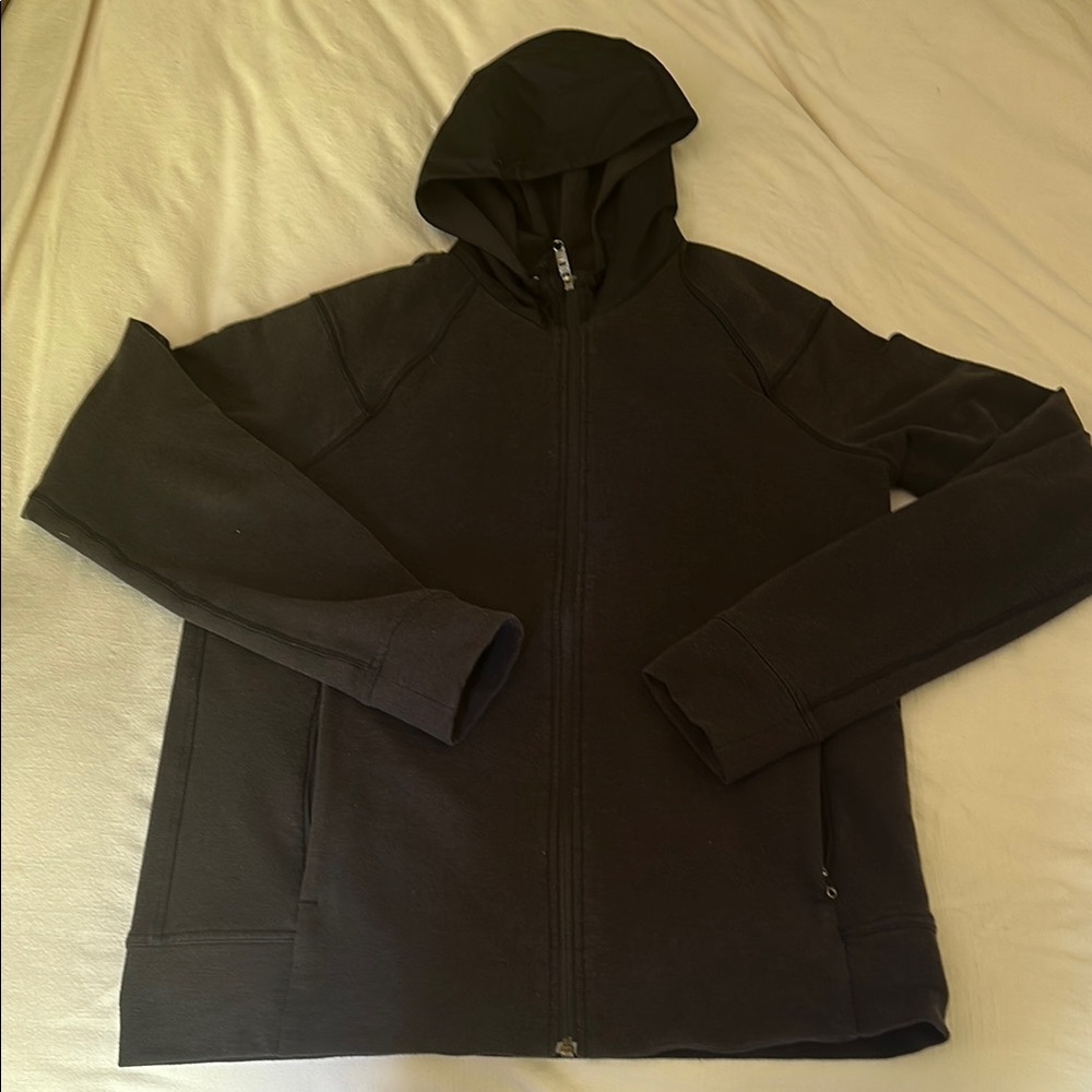 Lululemon zip hoodie black medium